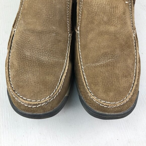 Nunn Bush Men\'s Size 10W Quest Brown Genuine Leather Slip On Walking Loafers main image 13